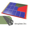 Комплект крепления солнечных батарей для крыши Kripter StringSetter Zinc