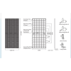 Солнечная  панель ( батарея) JA Solar 645 Вт JAM72D42-645/LB  Bifacial N-typel