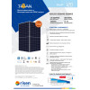 Солнечная панель Risen RSM120-8-590ВМDG Моno PERC Half-Cell Bifacial