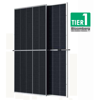 Сонячна панель  490 Вт Trina Solar TSM-DEG18MC.20(II) 490W Mono Half-cell Bifacial Dual Glass